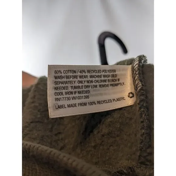 Oversized Sweatshirt Bleach Spots Wild Fable Green Tie-Dye XS Lounge Casual Cozy - Picture 6 of 8